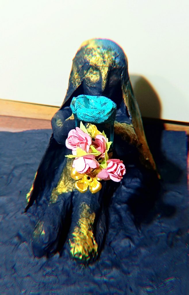 El humano y la flor